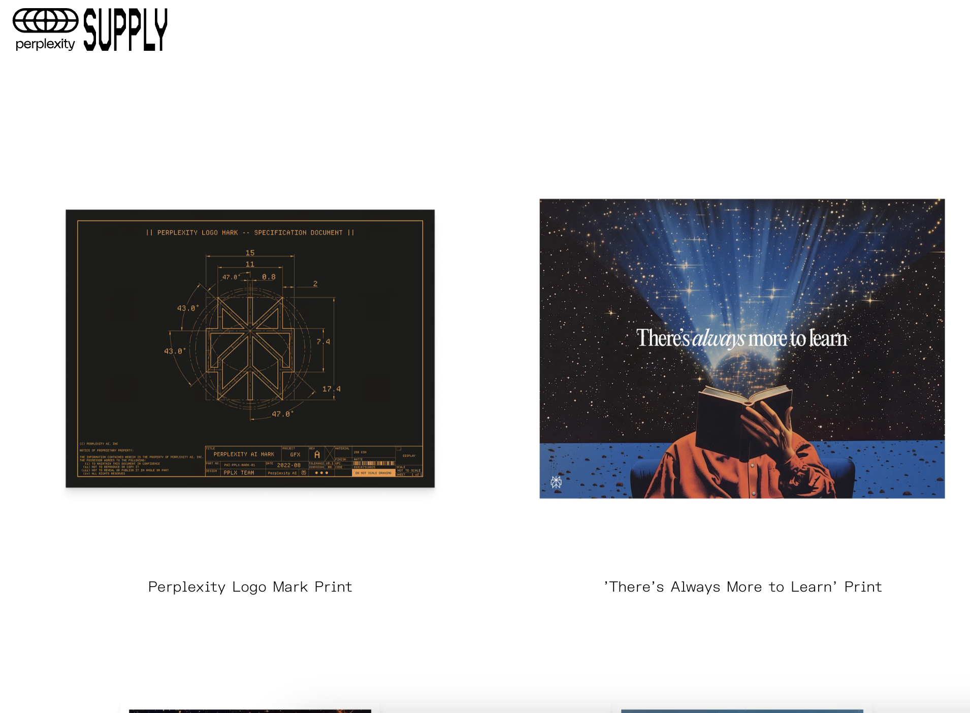 Perplexity merch